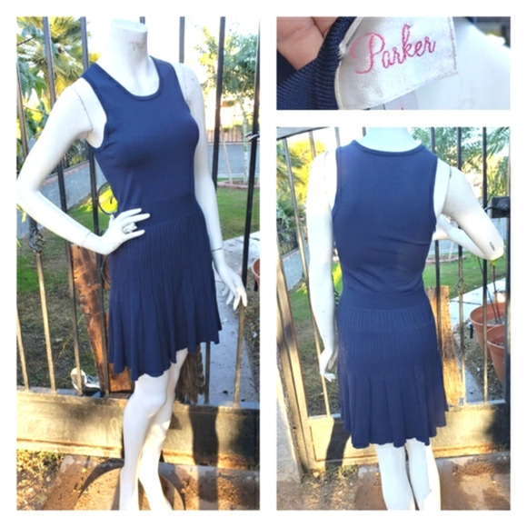 Parker Little Blue‎ Dress - Picture 1 of 7